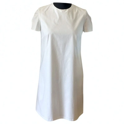 Pre-owned Joseph Mini Dress In White