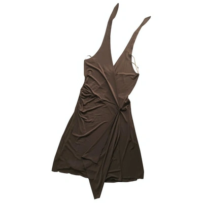 Pre-owned Trina Turk Mid-length Dress In Brown