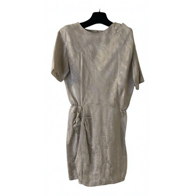 Pre-owned Isabel Marant Mini Dress In Grey