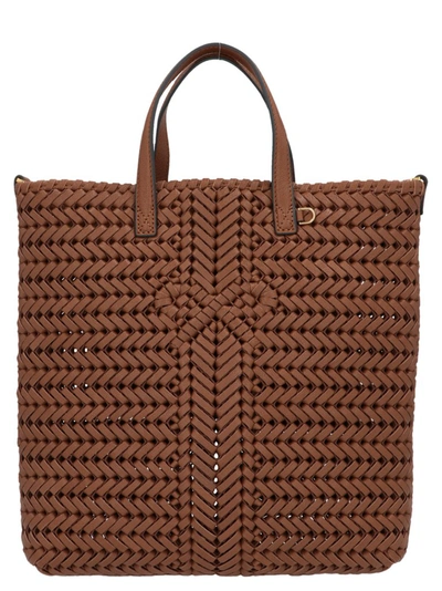 Anya Hindmarch Neeson Tall Tote Bag In Brown