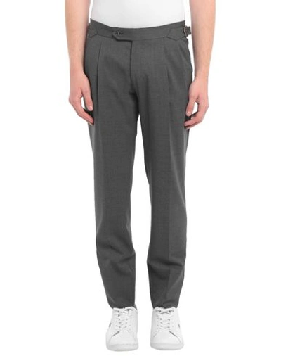 Luigi Bianchi Mantova Casual Pants In Grey