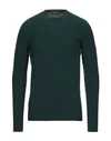 Drumohr Sweaters In Dark Green
