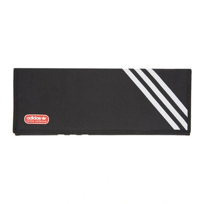 Adidas Lotta Volkova Black Trefoil 3 Fold Clutch