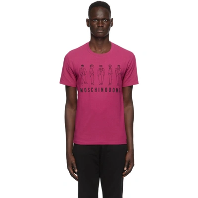 Moschino Uomo Cotton T-shirt In A1244 Vio