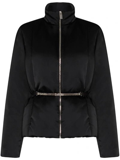 Alyx Belted Puffer Jacket In Black