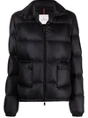 Moncler Lannic Water Resistant Lightweight Down Puffer Jacket In Black