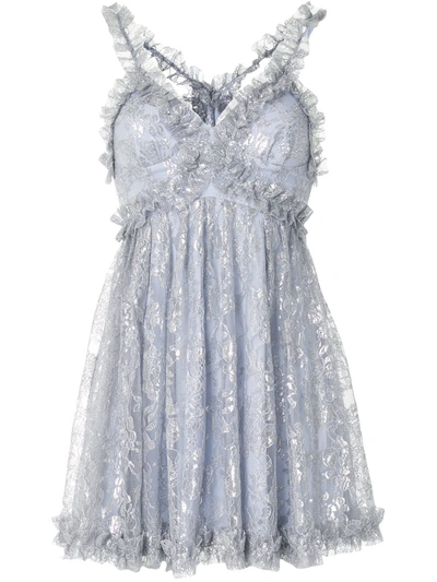 Alice Mccall Be Mine Mini Dress In Blue