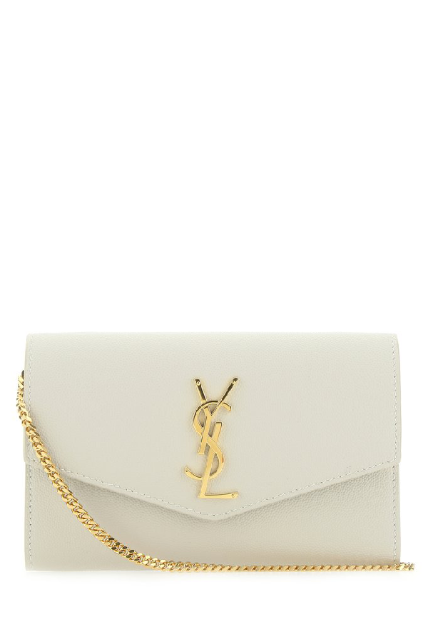 saint laurent uptown wallet on chain