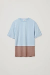 Cos Regular-fit T-shirt In Turquoise