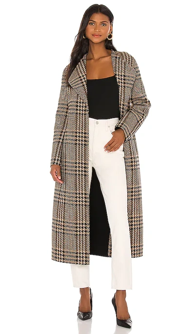 Mackage Rosa Plaid Wrap Coat