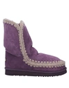 Mou Ankle Boot In Purple