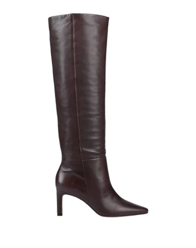 Zimmermann Boots In Maroon