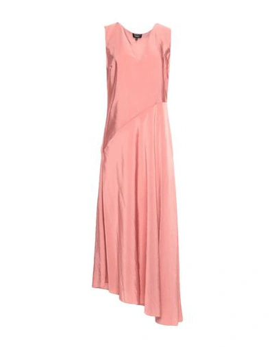 Theory Midi Dresses In Pink