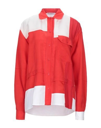 Jw Anderson Shirts In Red