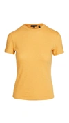 Theory Apex Tiny Tee In Marigold