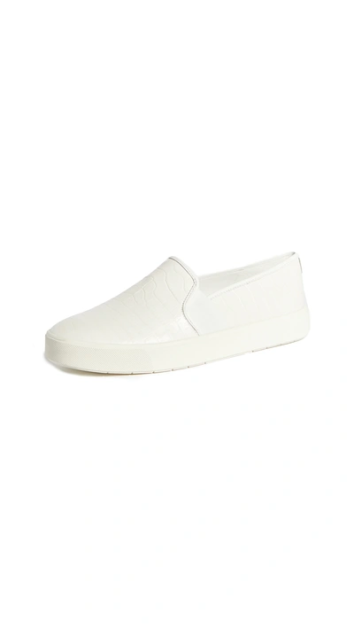 Vince Women's Flat Blair 5 Slip-on Sneakers In Optic White