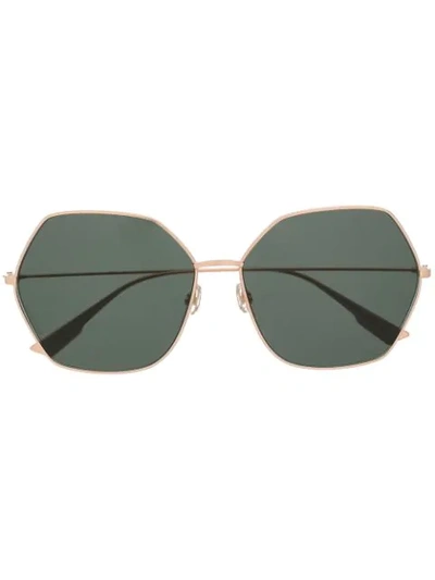 Dior Stellaire8 62mm Hexagon Sunglasses In Green