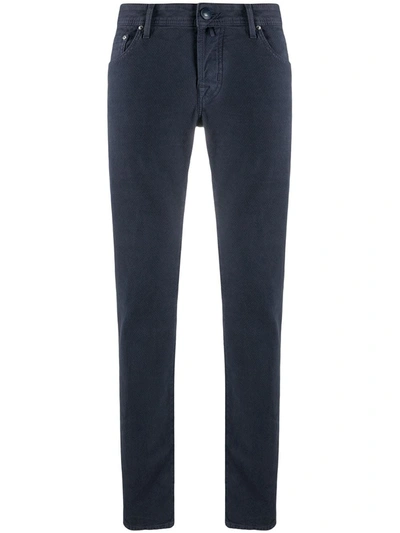 Jacob Cohen Skinny Fit Jeans In Blue