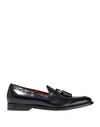 Santoni Loafers In Black