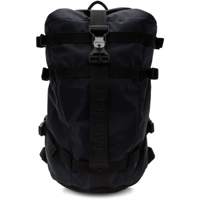 Moncler Argens Ripstop Nylon Tactical Backpack In 999 Black