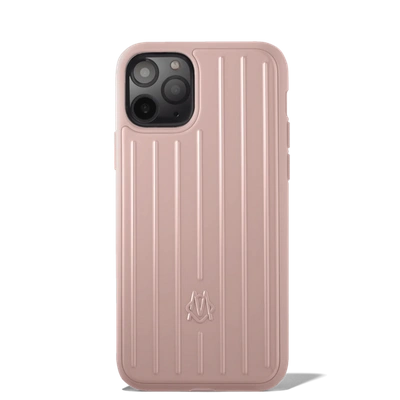 Rimowa Polycarbonate Desert Rose Pink Groove Case For Iphone 11 Pro Max