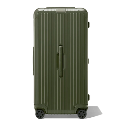 Rimowa Essential Trunk Plus Large Suitcase In Cactus Green - Polycarbonate - 31,5x17x14,8
