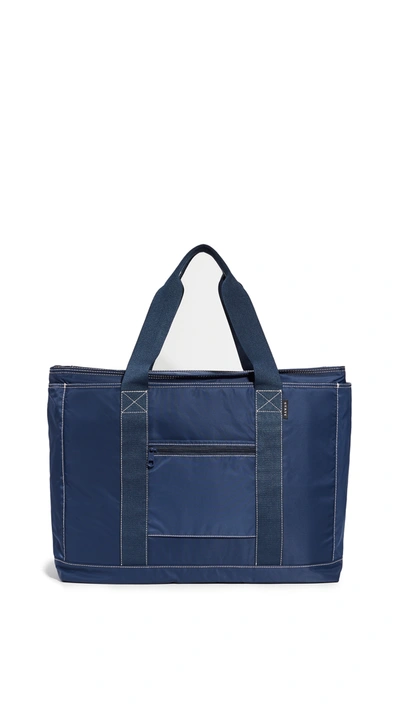 State Wellington Xl Tote In Navy/cream