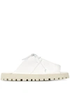 Marsèll Lace-up Detail Sandals In White