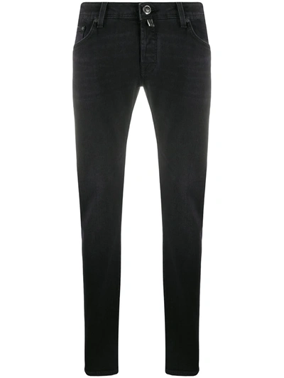Jacob Cohen Skinny Fit Jeans In Black