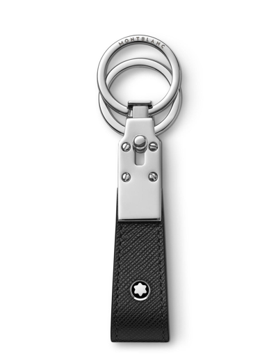 Montblanc Sartorial Loop Key Chain In Black
