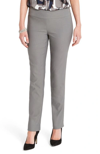 Nic + Zoe Wonderstretch Straight Leg Pants In Tarnish