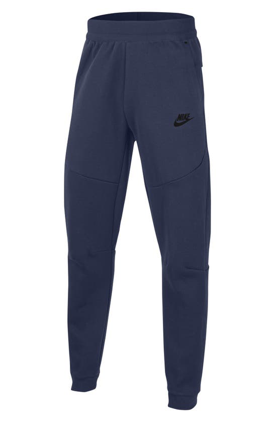 Nike Sportswear Tech Fleece Big Kids Pants In Midnight Navy/ Black ...
