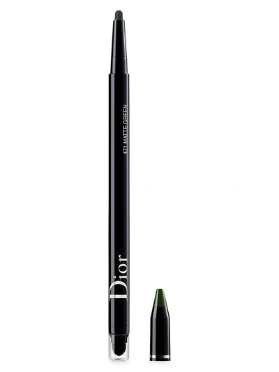 Dior Show 24h Stylo Waterproof Eyeliner In Matte Green