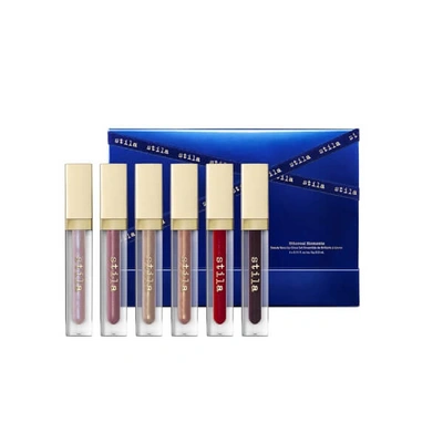 Stila Ethereal Elements Beauty Boss Lip Gloss Set Ladies Cosmetics 94800357457 In Gold Tone,pink,red
