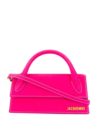 Jacquemus Le Chiquito Long Top Handle Bag - Pink