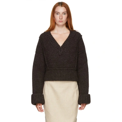 Jacquemus La Maille Cavaou In Brown