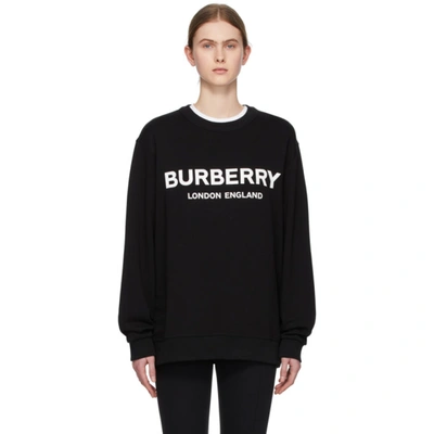 Burberry Black Lanslow Sweatshirt
