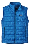 Patagonia Nano Puff(r) Vest In Andes Blue/ Andes Blue