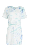 L*space Beachwood Twist T-shirt Dress In Tidal Wave