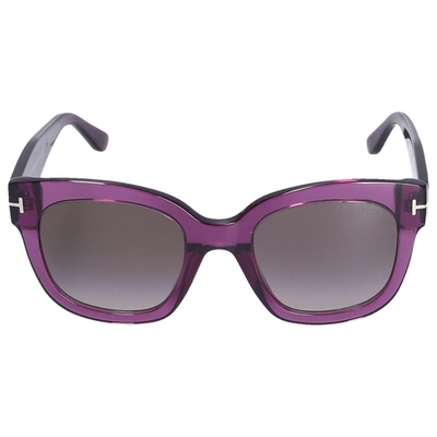 Tom Ford Sunglasses Square 0613 69k Acetate Purple