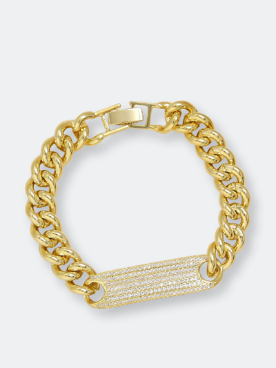 Ettika 18k Gold Bold And Righteous Women's Bracelet
