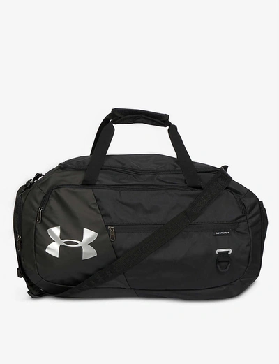 Under Armour Undeniable 4.0 Duffle Bag In Black Silver