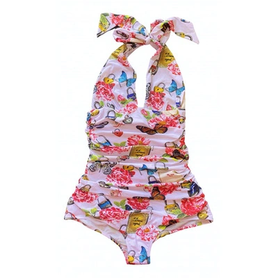 Pre-owned Dolce & Gabbana One-piece Swimsuit In Multicolour