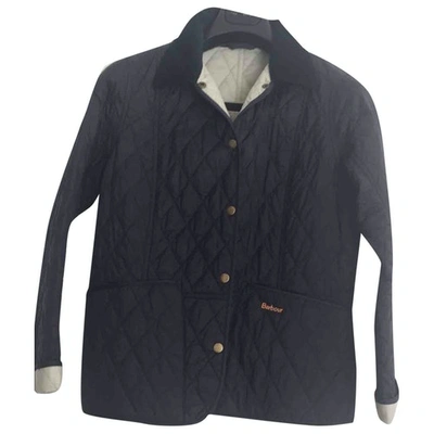 Pre-owned Barbour Blue Jacket