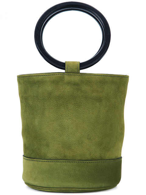 Simon Miller Bonsai 20 Nubuck Bucket Bag In Moss | ModeSens