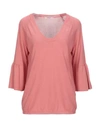 Kangra Cashmere Sweaters In Pastel Pink