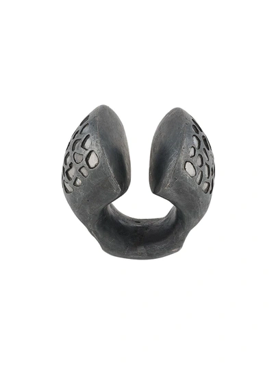 Parts Of Four Monster Druid Ring In Grey