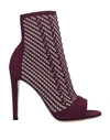 Gianvito Rossi Ankle Boot In Purple