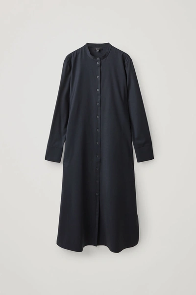 cos wool mix shirt dress COS Wool Mix Shirt Dress