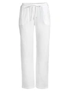 Hanro Sleep & Lounge Cotton Long Pants In Minimal Blush